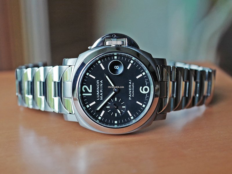 IMG_9081 Panerai Luminor Marina Automatic Automatic Titanium PAM 165 Replica 4