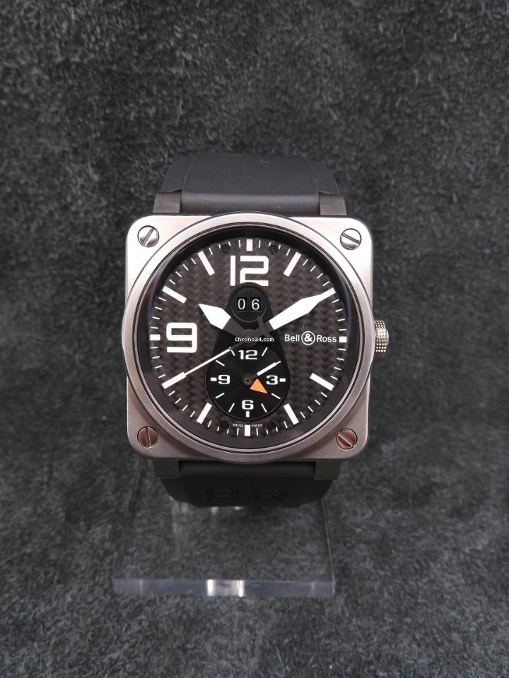 IMG_9081 Bell & Ross BR 03-51 GMT Mens watch Unisex Automatic Titanium BR03-51GMT Replica 4