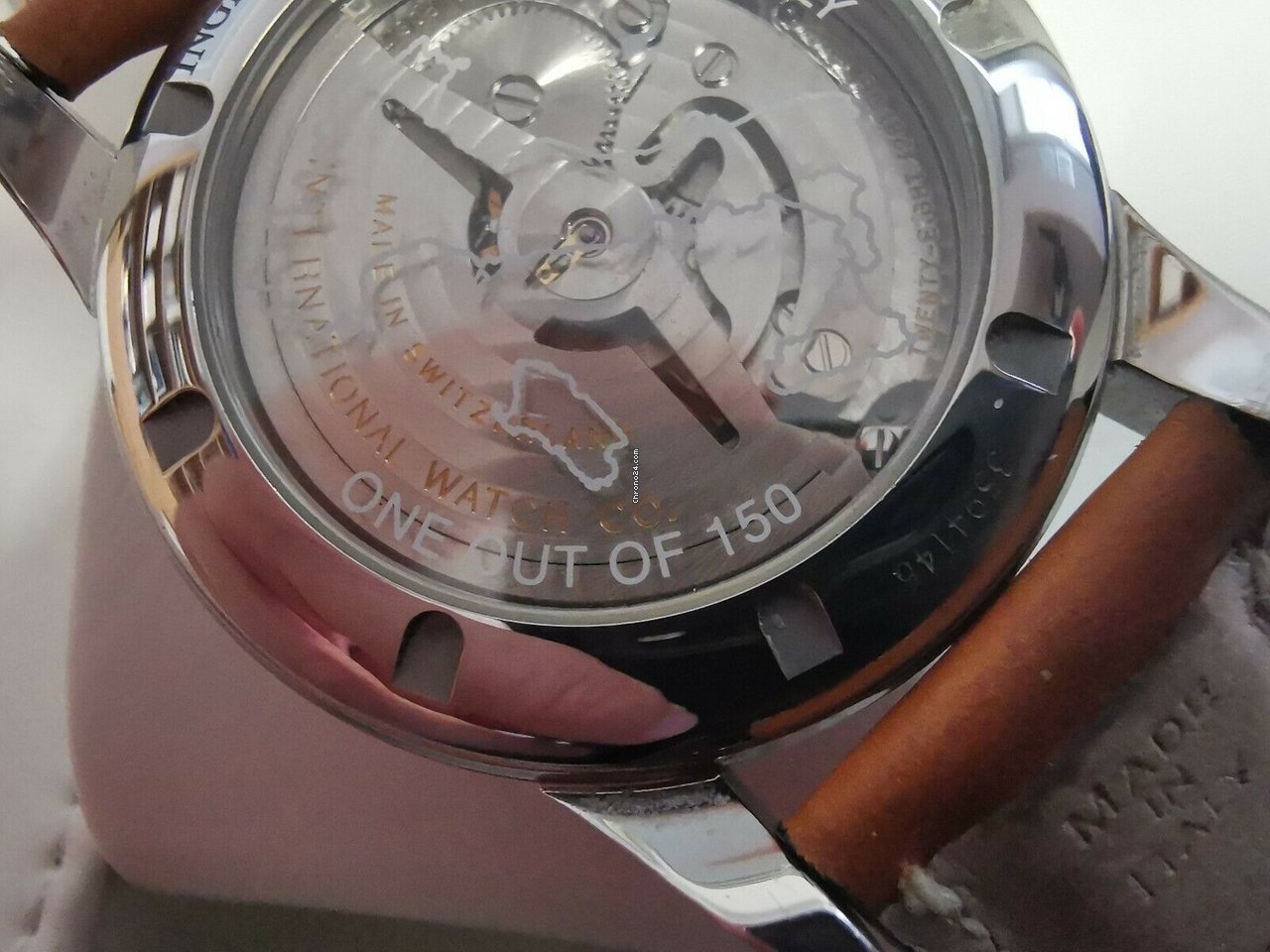 IMG_9081 IWC Ingenieur Automatic Automatic Steel IW323309 Tribute to Italy Replica 4