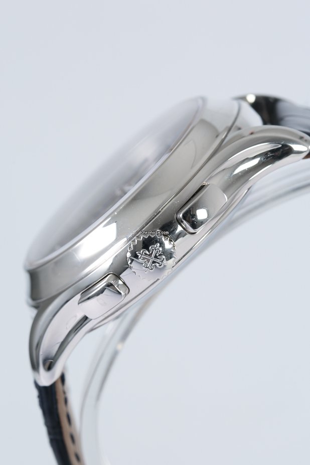 Patek Philippe Annual Calendar Chronograph Mens watch Unisex Automatic Platinum 5905P-001 Replica 4