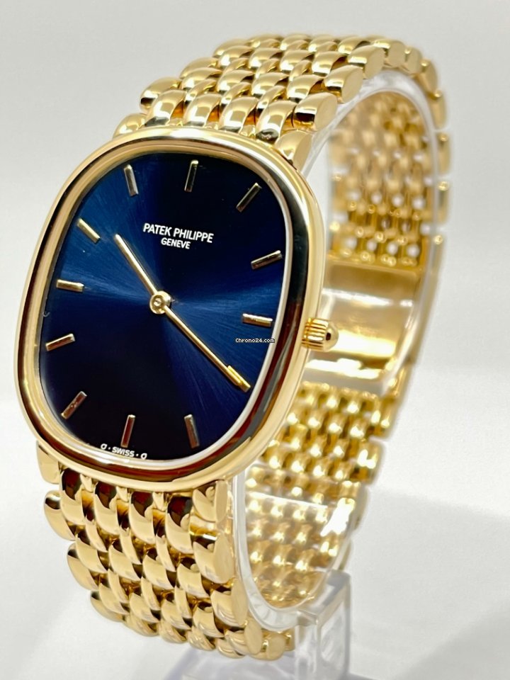 IMG_9081 Patek Philippe Golden Ellipse Mens watch Unisex Automatic Yellow gold 3738 122 Replica 4