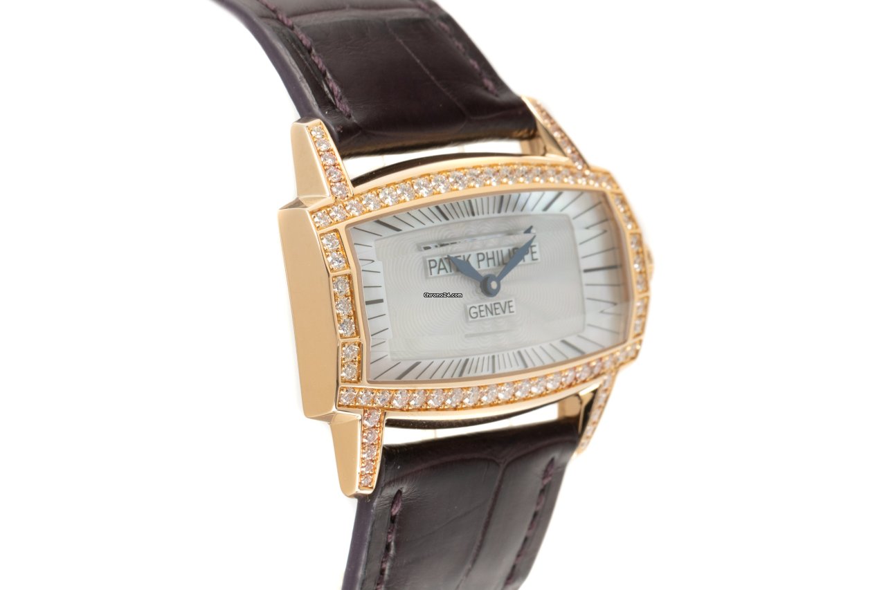 IMG_9081 Patek Philippe Gondolo Womens watch Quartz Yellow gold 4981R-001 Replica 4