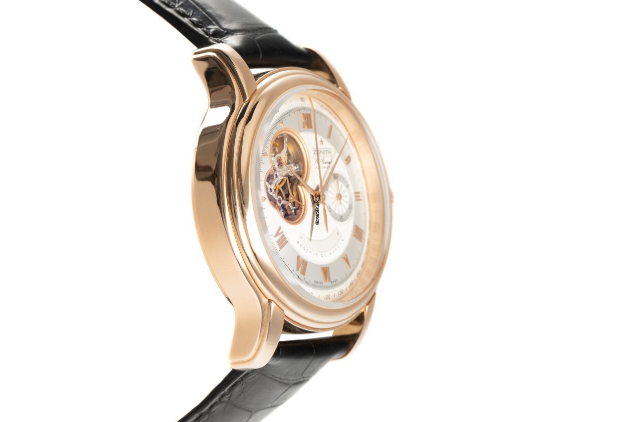 IMG_9081 Zenith El Primero Chronomaster Mens watch Unisex Automatic Red gold 18.1260.4021 Replica 4