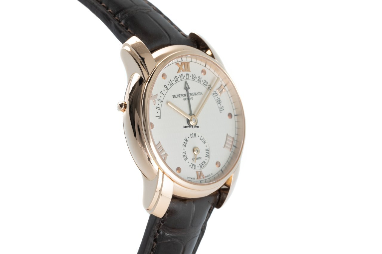 IMG_9081 Vacheron Constantin Patrimony Mens watch Unisex Automatic Yellow gold 47245 Replica 4