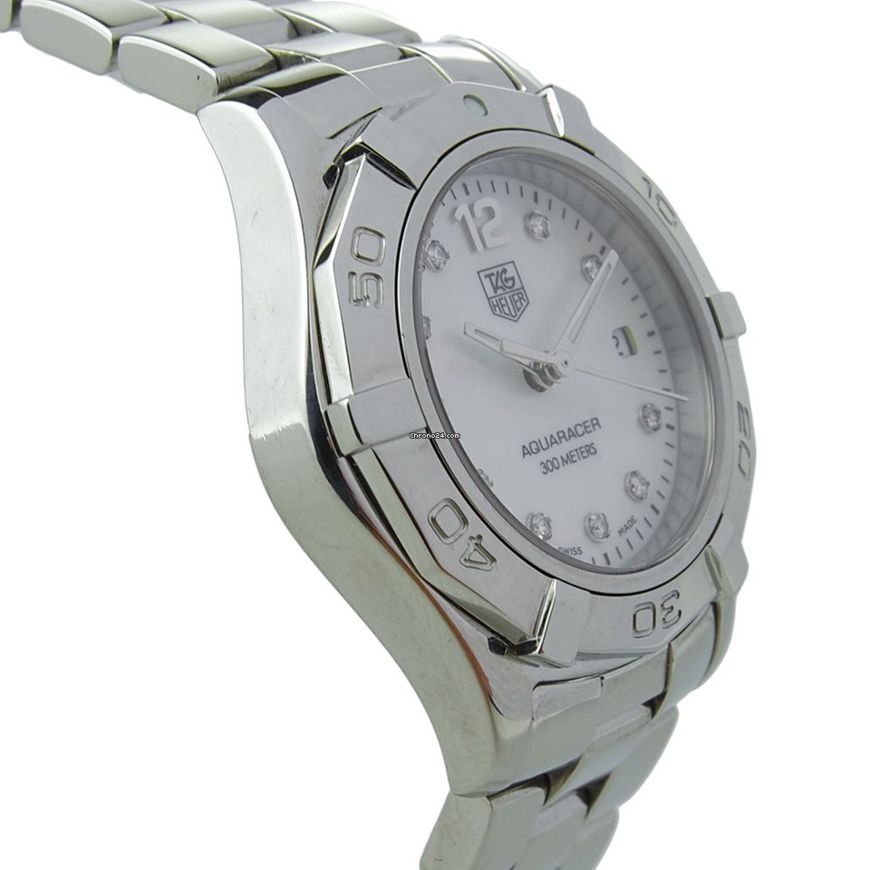 TAG Heuer Aquaracer Lady Womens watch Quartz Steel WAF1415.BA0813 Replica 4