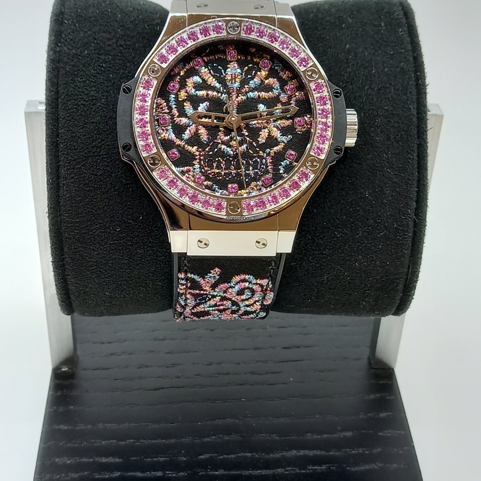 Hublot Big Bang Broderie Mens watch Unisex Automatic Steel 343.SS.6599.NR.1233 Replica 4