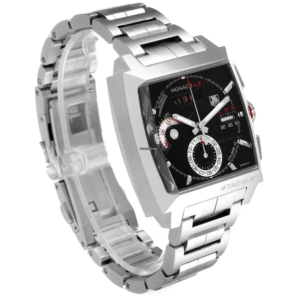TAG Heuer Monaco Calibre 12 Mens watch Unisex Automatic Steel CAL2110.BA0781 Replica 4