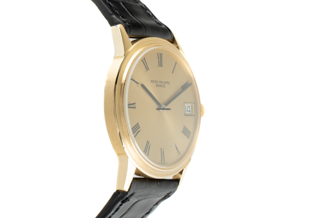 Patek Philippe Calatrava Mens watch Unisex Automatic Yellow gold 3593 Replica 4
