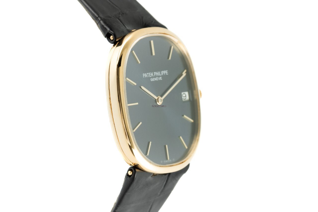IMG_9081 Patek Philippe Golden Ellipse Mens watch Unisex Quartz Yellow gold 3788 Replica 4