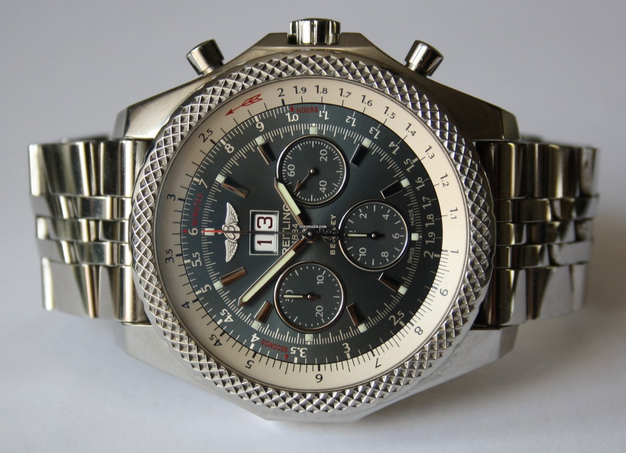 IMG_9081 Breitling Bentley 6.75 Mens watch Unisex Automatic Steel A44364 Replica 4
