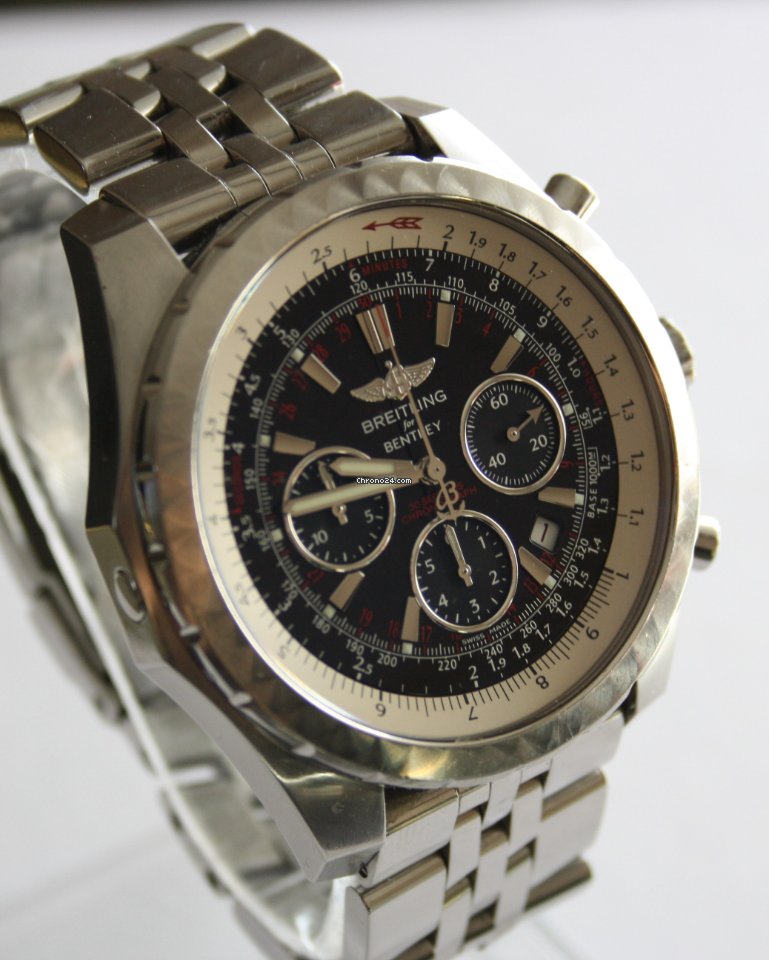 IMG_9081 Breitling Bentley Motors Mens watch Unisex Automatic Steel A25365 Replica 4