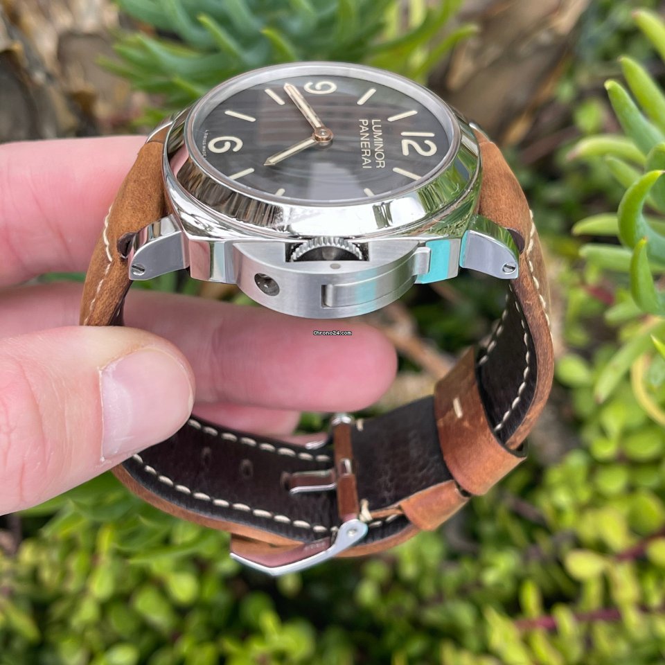 Panerai Special Editions Mens watch Unisex Manual winding Steel PAM 00390 Replica 4