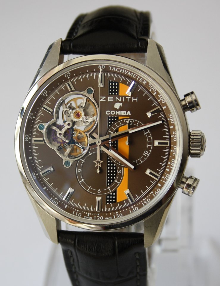 Zenith El Primero Chronomaster Mens watch Unisex Automatic Steel 03.2047.4061 76.C494 Replica 4