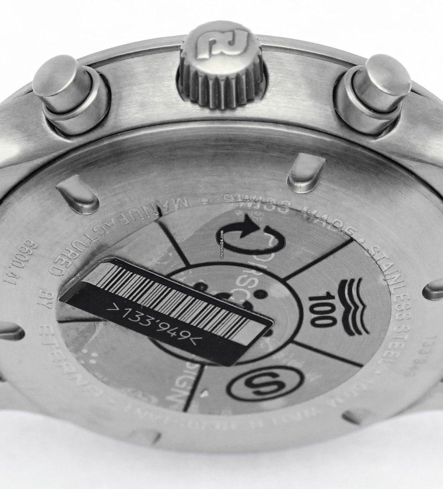 IMG_9081 Porsche Design Mens watch Unisex Quartz Steel 6600.41.10 Replica 4
