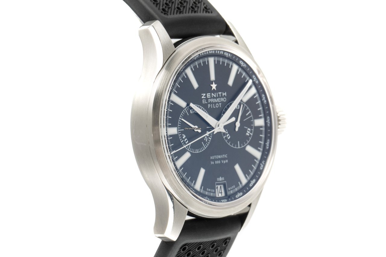 IMG_9081 Zenith Captain Chronograph Mens watch Unisex Automatic Steel 03.2117.4002 23.C704 Replica 4