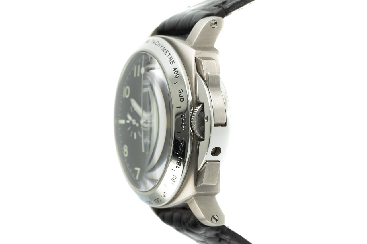 Panerai Luminor Chrono Mens watch Unisex Automatic Steel PAM00074 Replica 4