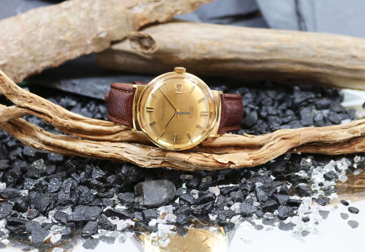 IMG_9081 IWC Mens watch Unisex Automatic Yellow gold R800A Replica 4