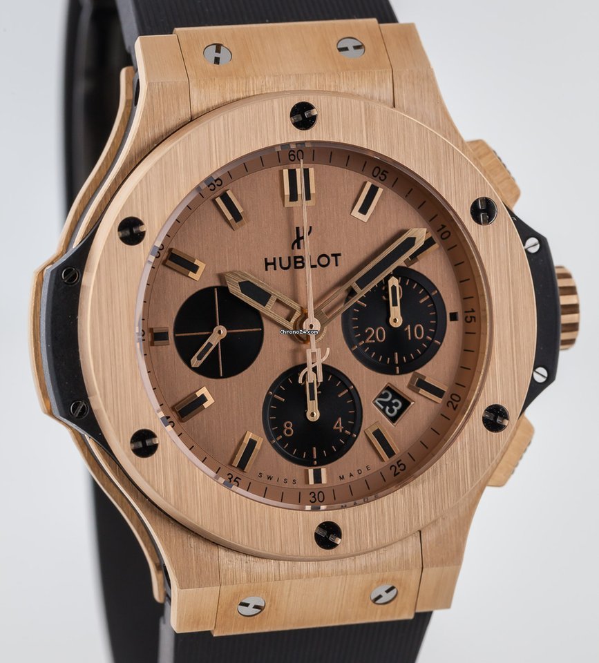 IMG_9081 Hublot Big Bang 44 mm Mens watch Unisex Automatic Rose gold 301.PX.4110.RX.TRS18 Replica 4