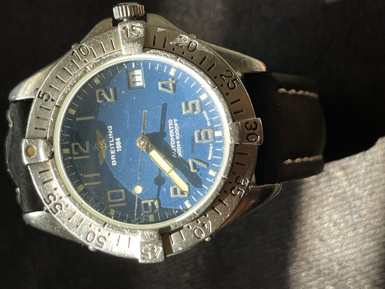 IMG_9081 Breitling Colt Automatic Mens watch Unisex Automatic Steel A17035 Replica 4