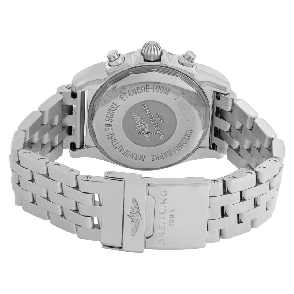 IMG_9081 Breitling Chronomat 38 Mens watch Unisex Automatic Steel W1331012 Replica 4