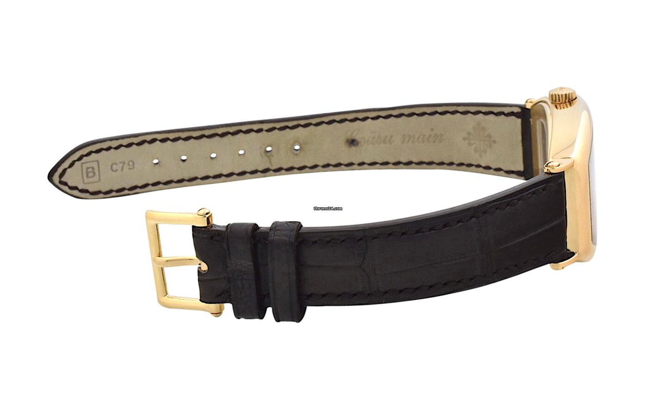 IMG_9081 Patek Philippe Gondolo Mens watch Unisex Manual winding Rose gold 5098R Replica 4