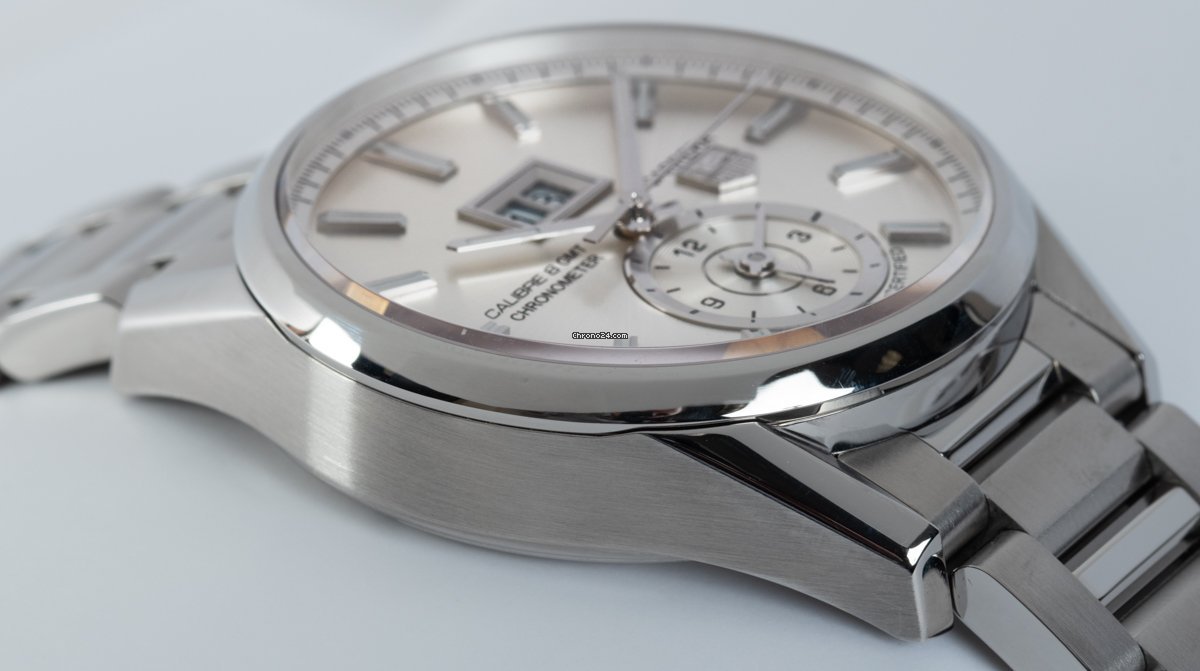 TAG Heuer Carrera Calibre 8 Mens watch Unisex Automatic Steel WAR5011.BA0723 Replica 4