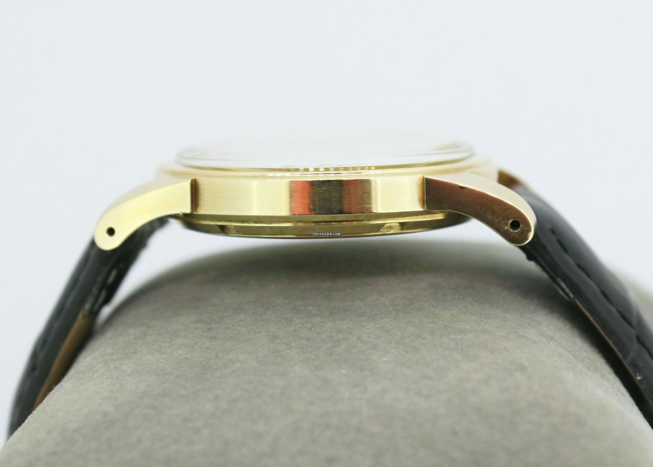 IMG_9081 Omega Seamaster Mens watch Unisex Automatic Yellow gold 2577 2520 SC Replica 4