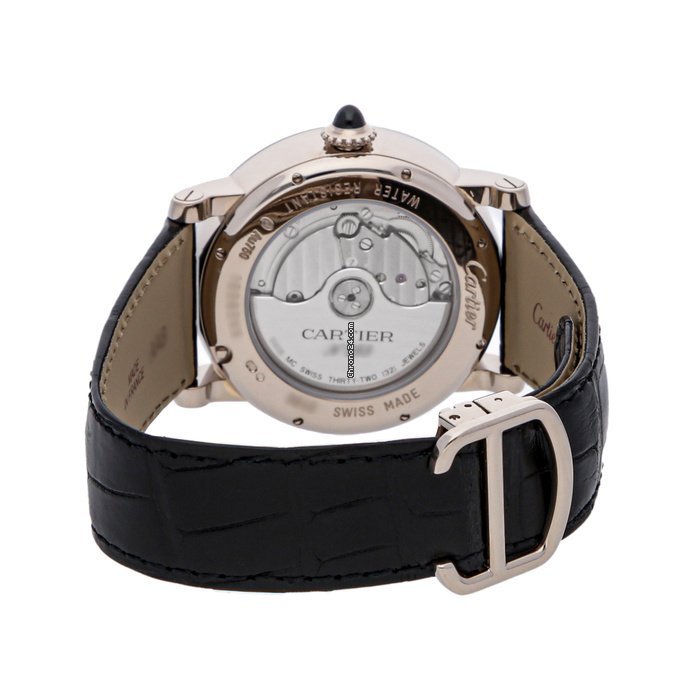Cartier Rotonde de Cartier Mens watch Unisex Automatic White gold WHRO0003 Replica 4