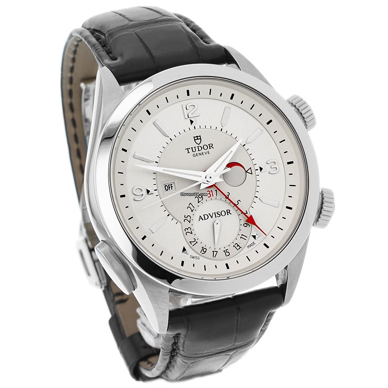 IMG_9081 Tudor Heritage Advisor Mens watch Unisex Manual winding Titanium 79620T-0011 Replica 4