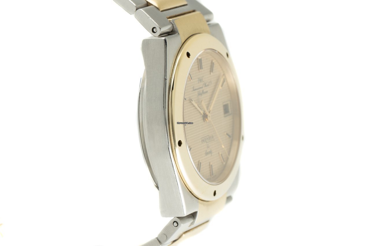 IMG_9081 IWC Ingenieur Mens watch Unisex Quartz Gold Steel 3305 Replica 4