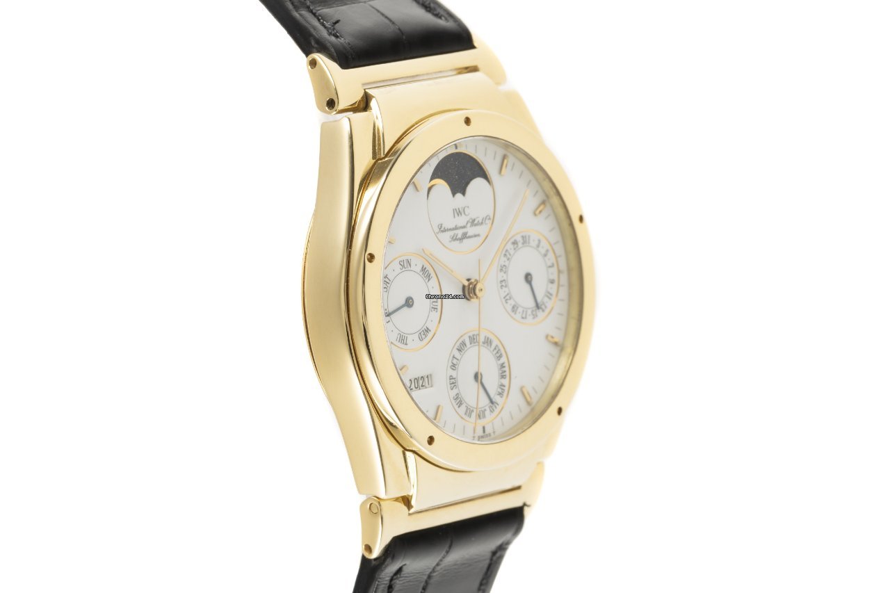 IMG_9081 IWC Ingenieur Automatic Mens watch Unisex Automatic Yellow gold 3540 Replica 4