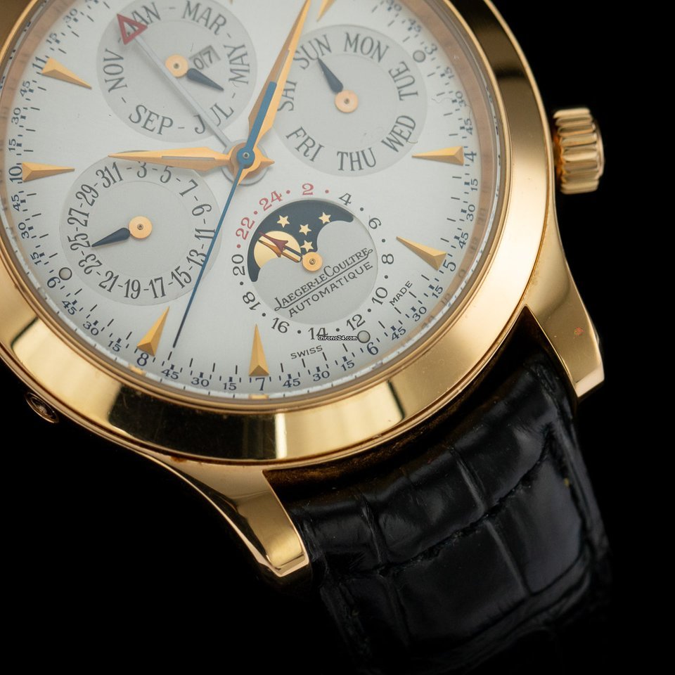 IMG_9081 Jaeger-LeCoultre Master Memovox Mens watch Unisex Automatic Rose gold 146.2.95 1 Replica 4