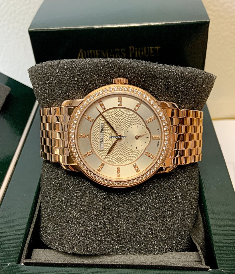 Audemars Piguet Jules Audemars Womens watch Manual winding Rose gold 77251OR.ZZ.1270OR.01 Replica 4
