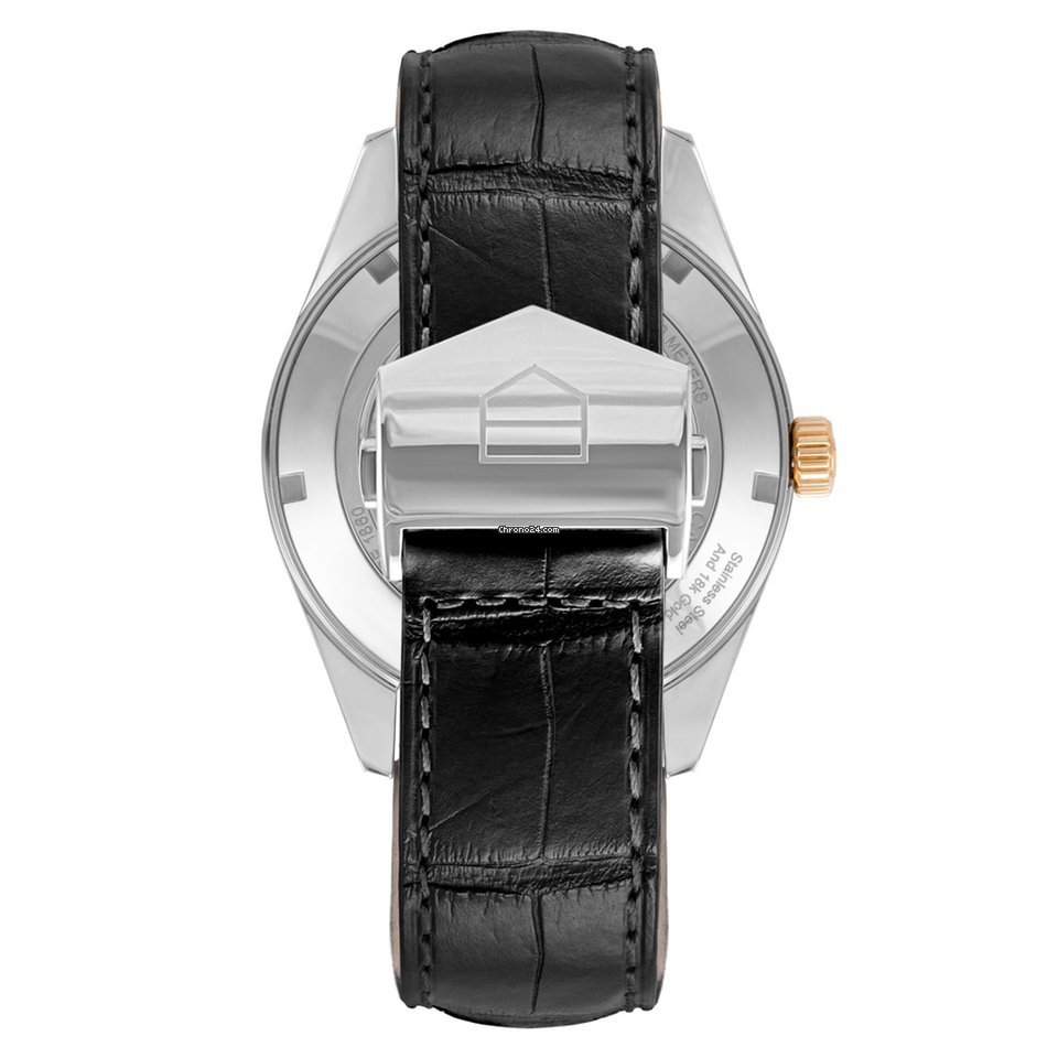 IMG_9081 TAG Heuer Carrera Calibre 5 Mens watch Unisex Automatic Gold Steel WAR215C.FC6336 Replica 4