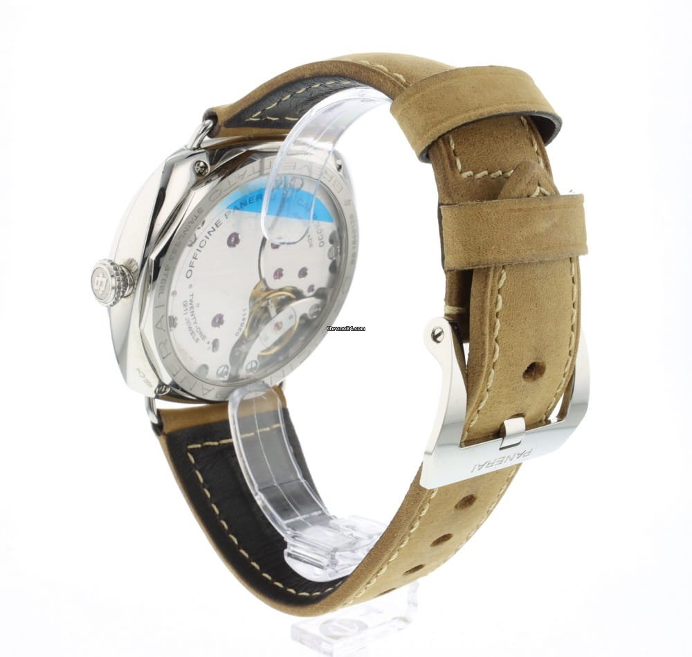 IMG_9081 Panerai Radiomir 3 Days 47mm Mens watch Unisex Manual winding Steel PAM00425 PAM425 Replica 4