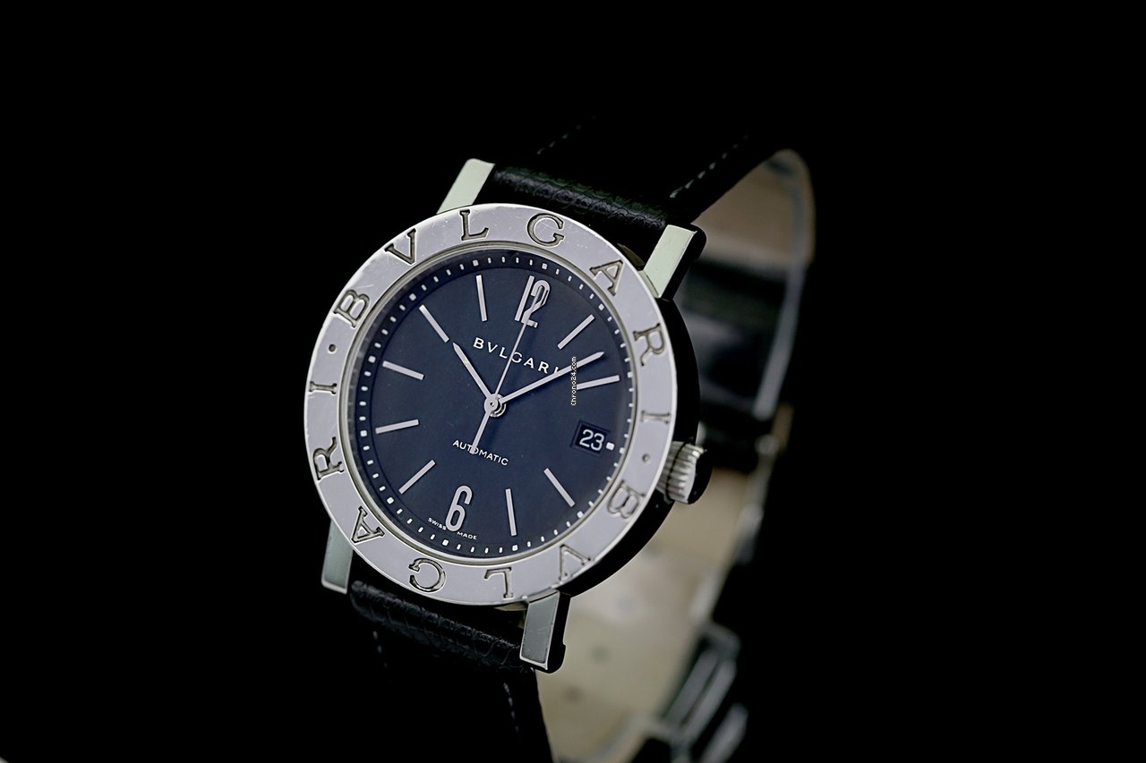 Bulgari Bulgari Mens watch Unisex Automatic Steel BB 38 SL Replica 4