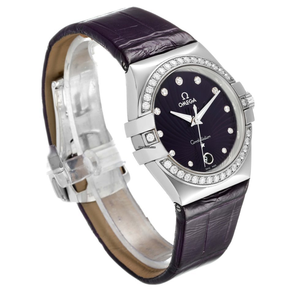 IMG_9081 Omega Constellation Quartz Womens watch Quartz Steel 123.18.35.60.60.001 Replica 4
