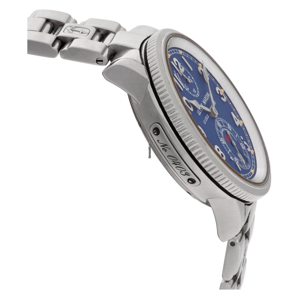 Ulysse Nardin Mens watch Unisex Automatic Steel 1846 Replica 4
