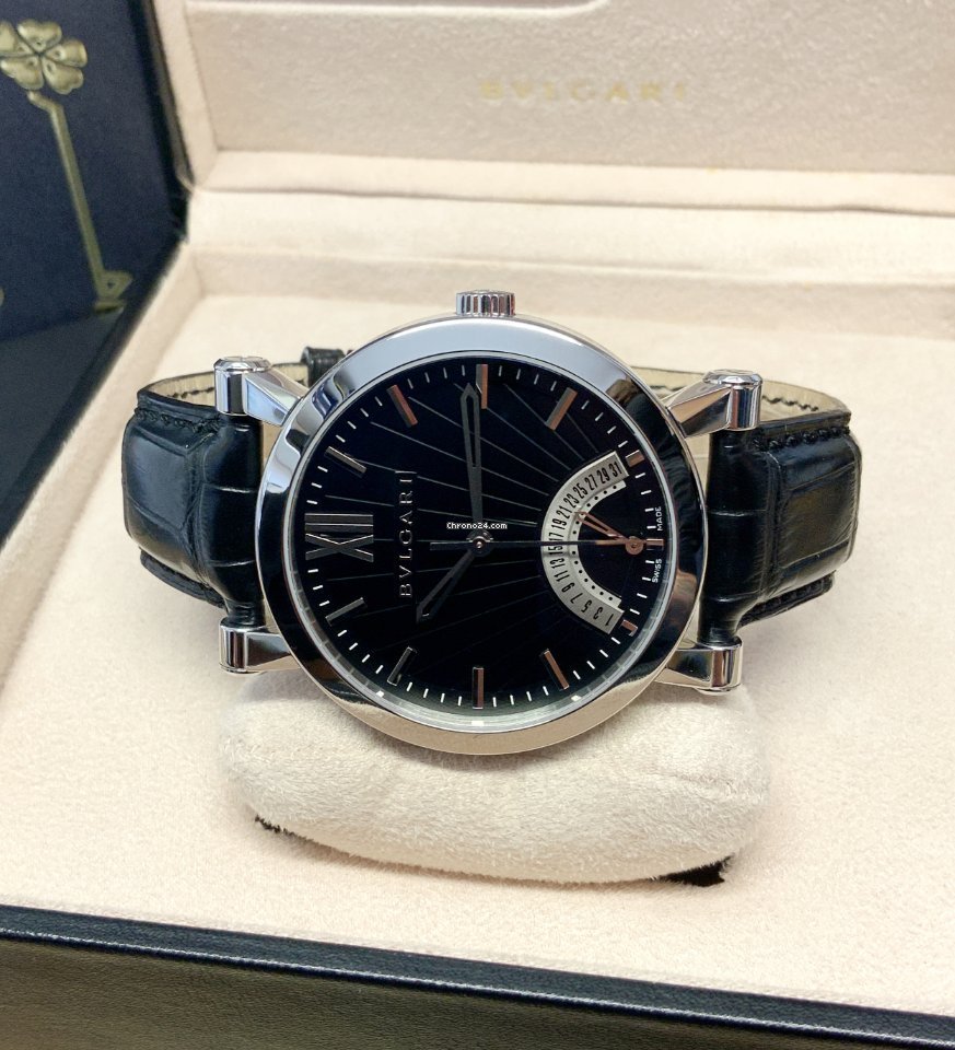 IMG_9081 Bulgari Sotirio Mens watch Unisex Automatic Steel SB42SDR Replica 4
