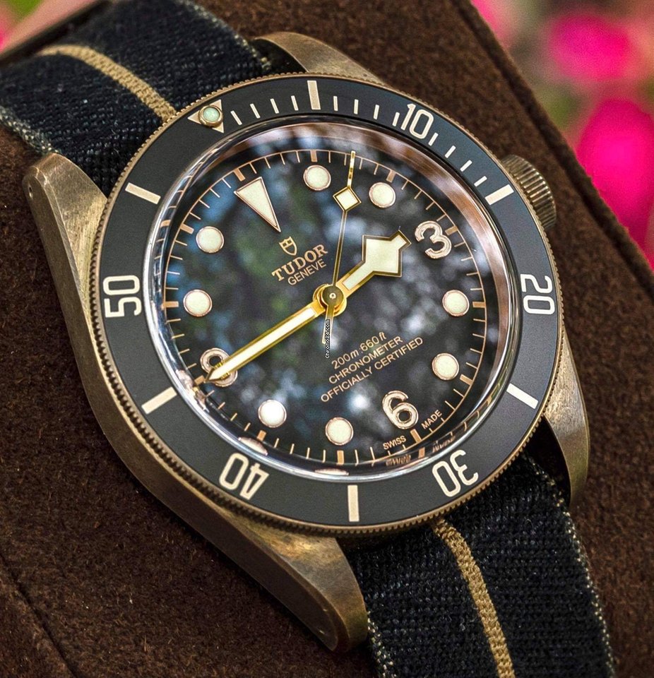 IMG_9081 Tudor Black Bay Bronze Mens watch Unisex Automatic Bronze M79250BA Replica 4