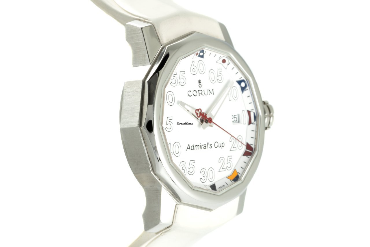 IMG_9081 Corum Admirals Cup Mens watch Unisex Automatic Steel 01.0010 Replica 4