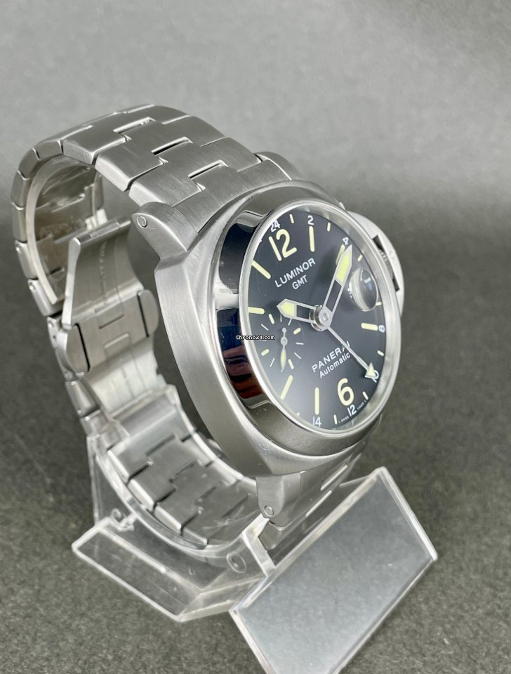 Panerai Luminor GMT Automatic Mens watch Unisex Automatic Steel PAM 00297 Replica 4