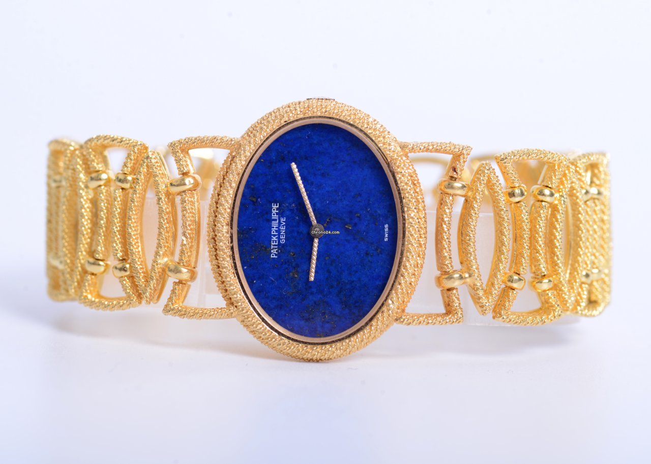 IMG_9081 Patek Philippe Golden Ellipse Womens watch Manual winding Yellow gold 4290 Replica 4