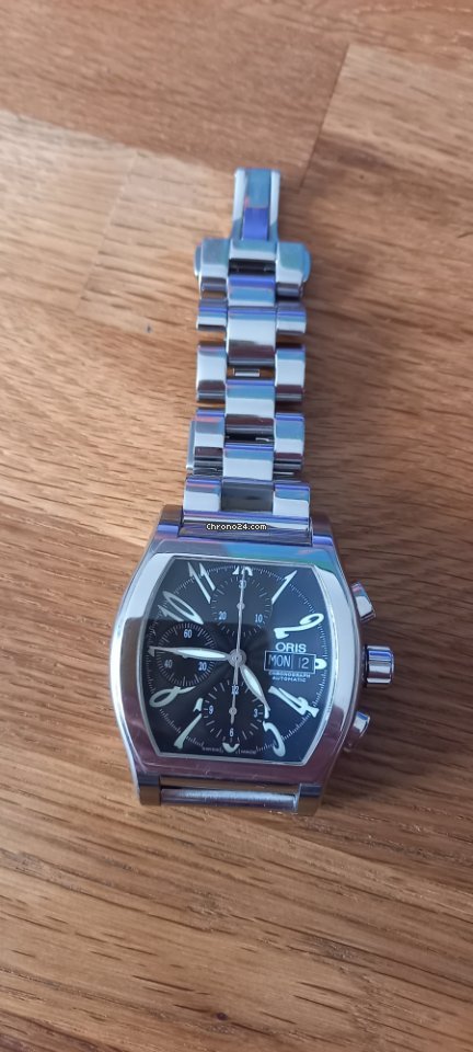 Oris Miles Tonneau Mens watch Unisex Automatic Steel 7532 Replica 4