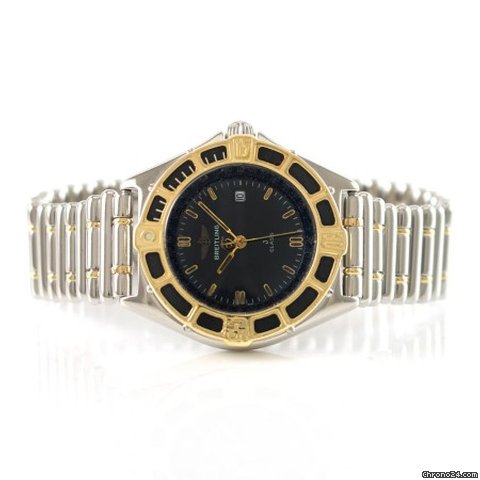 IMG_9081 Breitling Lady J Womens watch Quartz Steel D52063 Replica 4