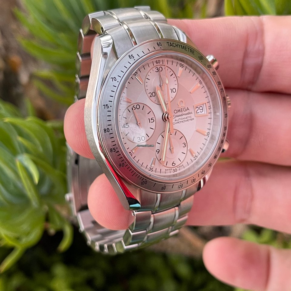 IMG_9081 Omega Speedmaster Date Mens watch Unisex Automatic Steel 32113000 Replica 4