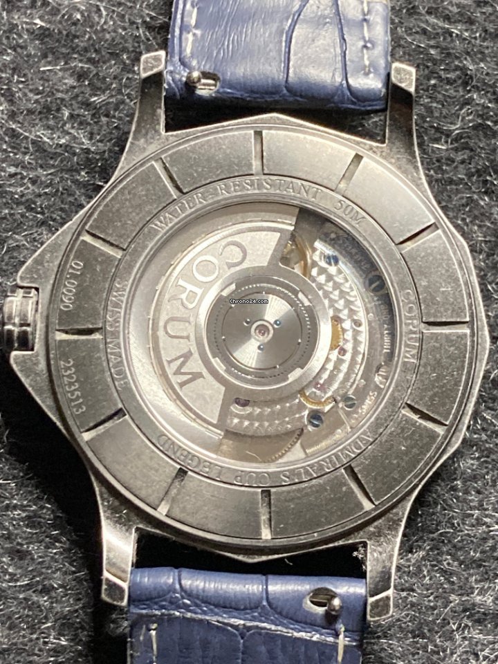 IMG_9081 Corum Admirals Cup Legend 42 Mens watch Unisex Automatic Steel 395.101.20 0F61 FH10 Replica 4