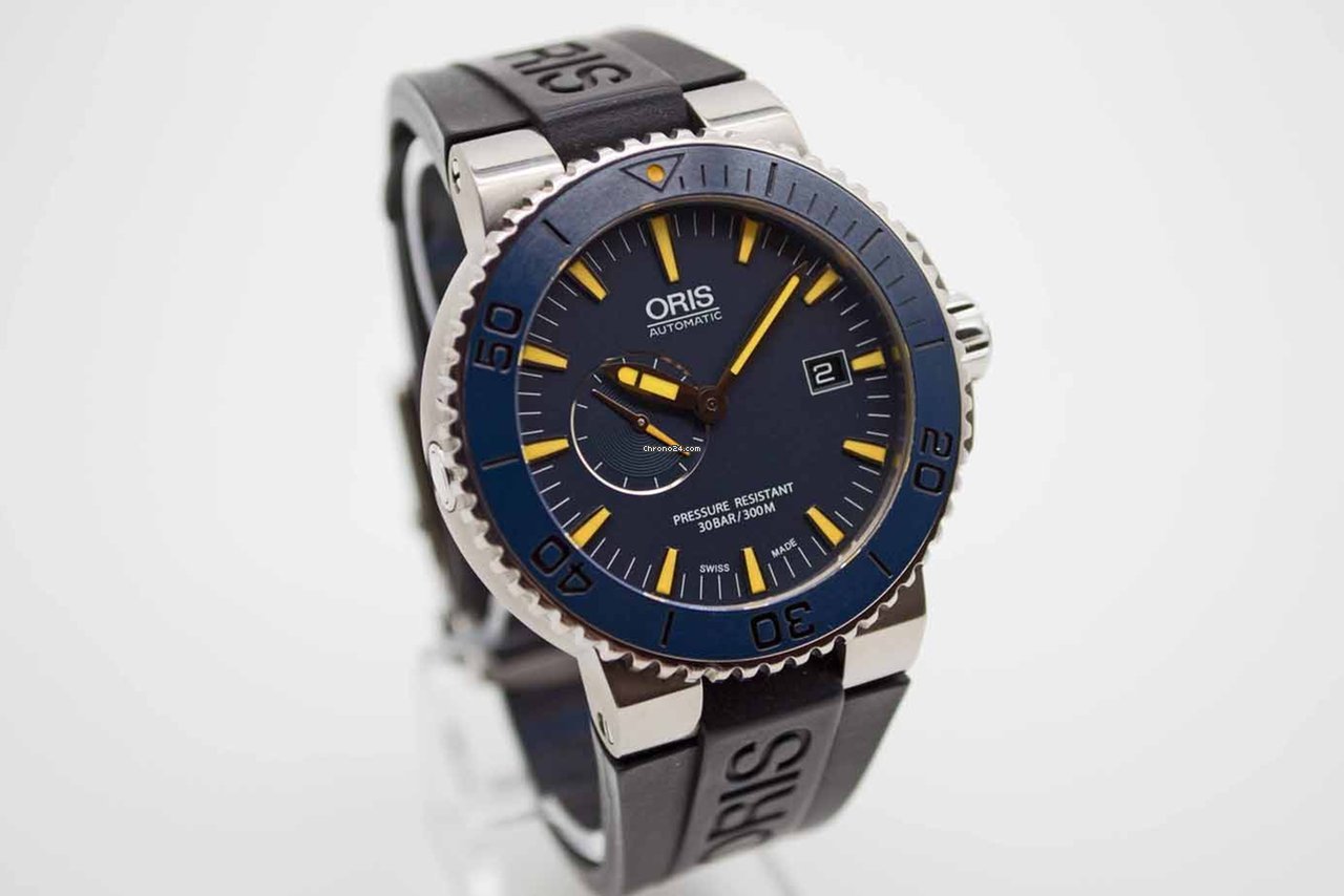 Oris Aquis Mens watch Unisex Automatic Titanium 01 643 7654 7185 Replica 4
