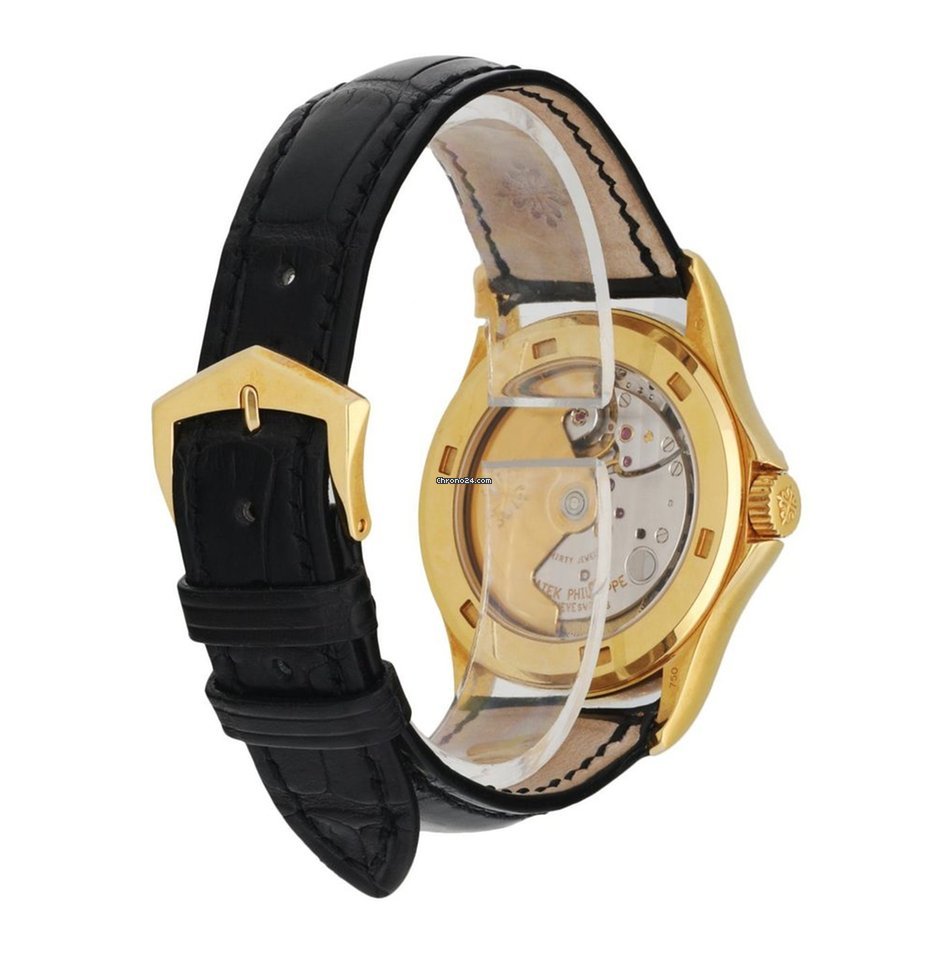 IMG_9081 Patek Philippe Calatrava Mens watch Unisex Automatic Yellow gold 5117J Replica 4