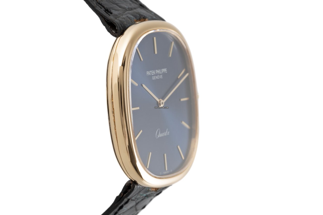 IMG_9081 Patek Philippe Golden Ellipse Mens watch Unisex Quartz Yellow gold 3838 Replica 4